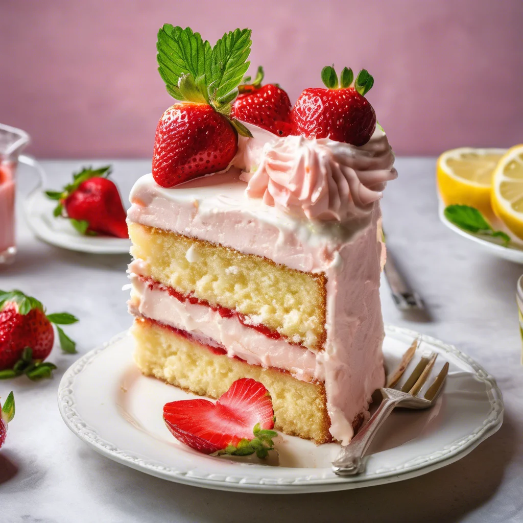 Final Strawberry Lemonade Cake recipe