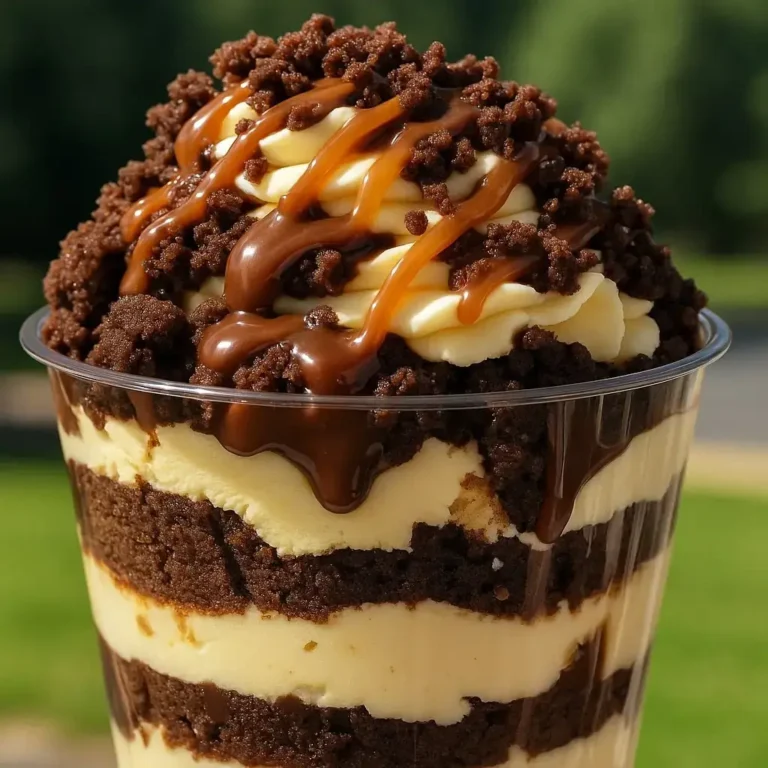 Loaded Brownie Cheesecake Cups