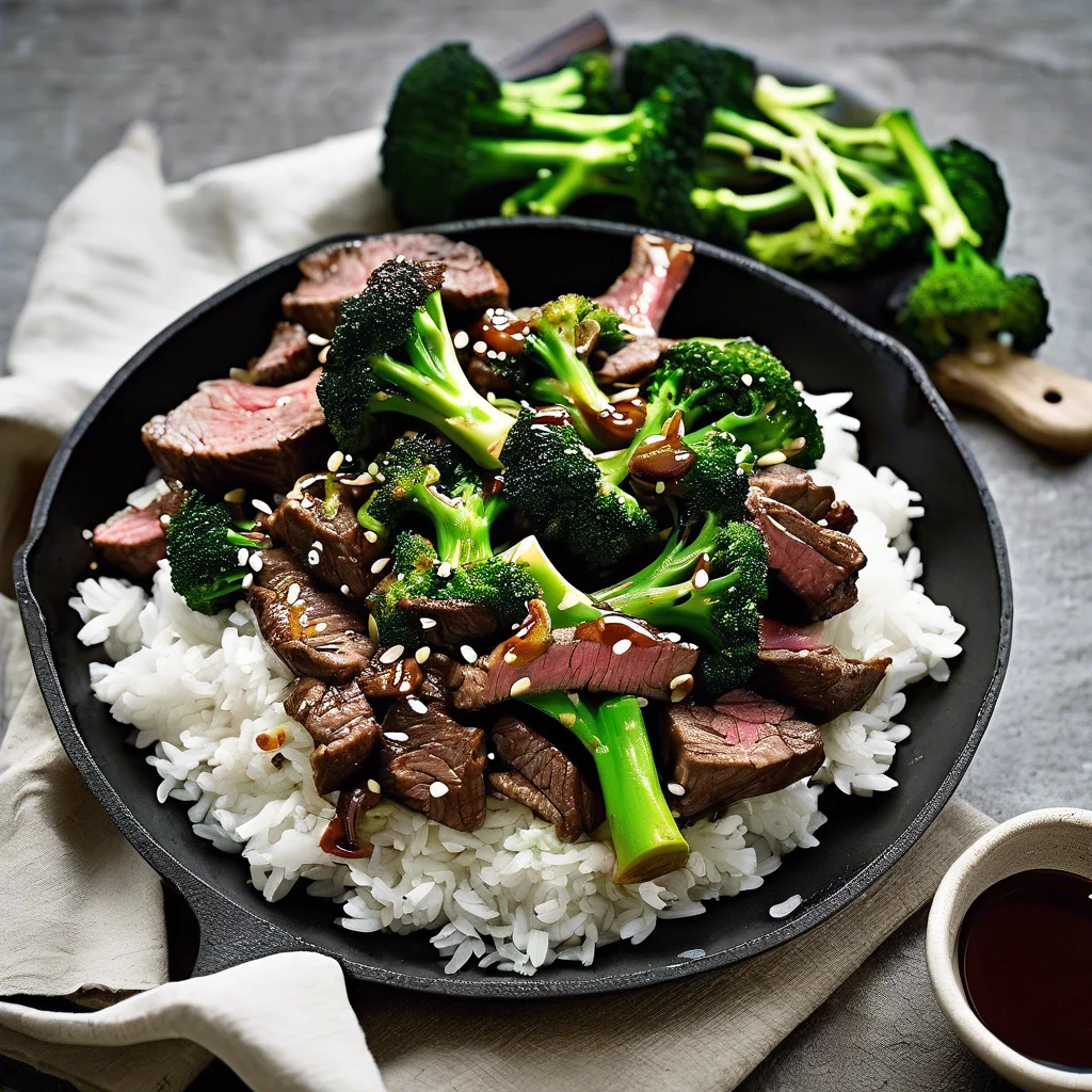 Final Beef And Broccoli Stir Fry