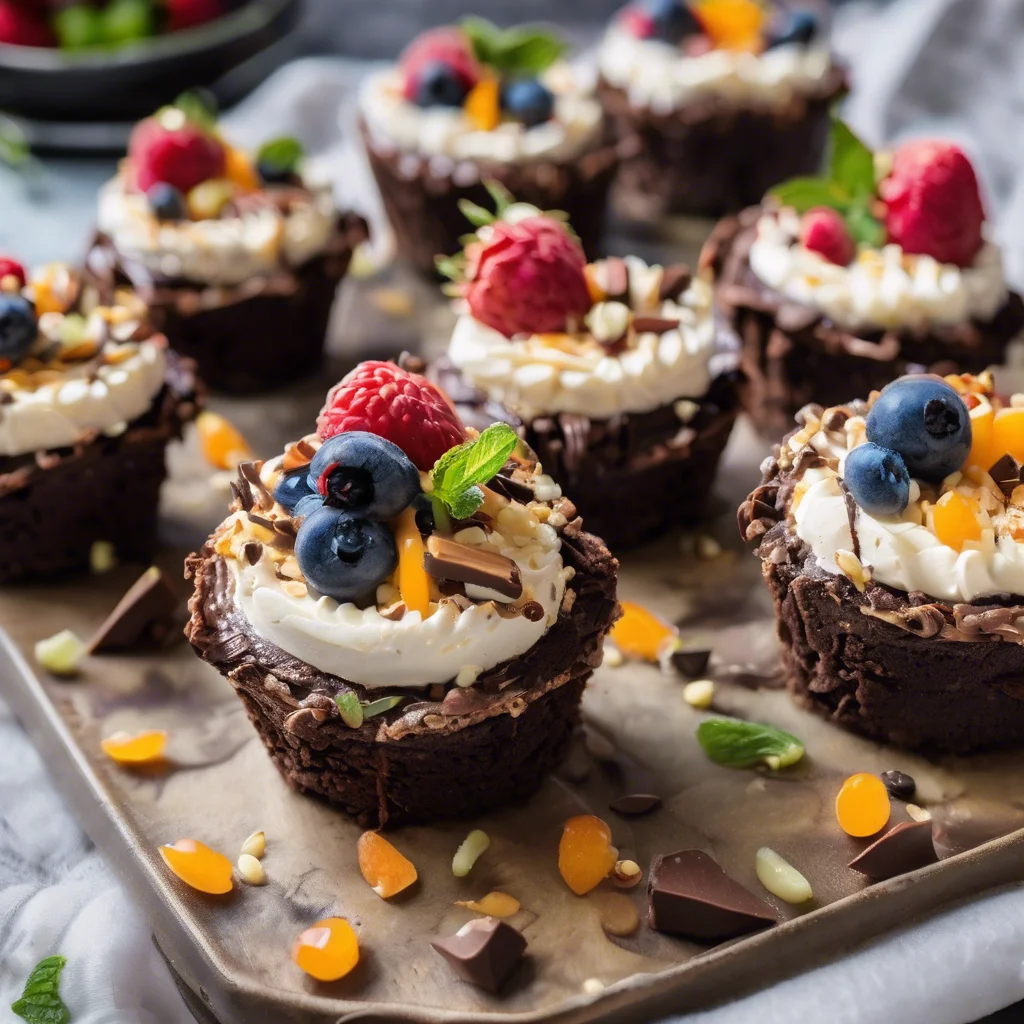 Final Loaded Brownie Cheesecake Dessert Cups recipe