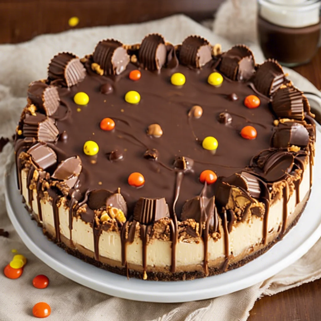 Final Mouth-watering Reese's Peanut Butter Cup Cheesecake Recipe