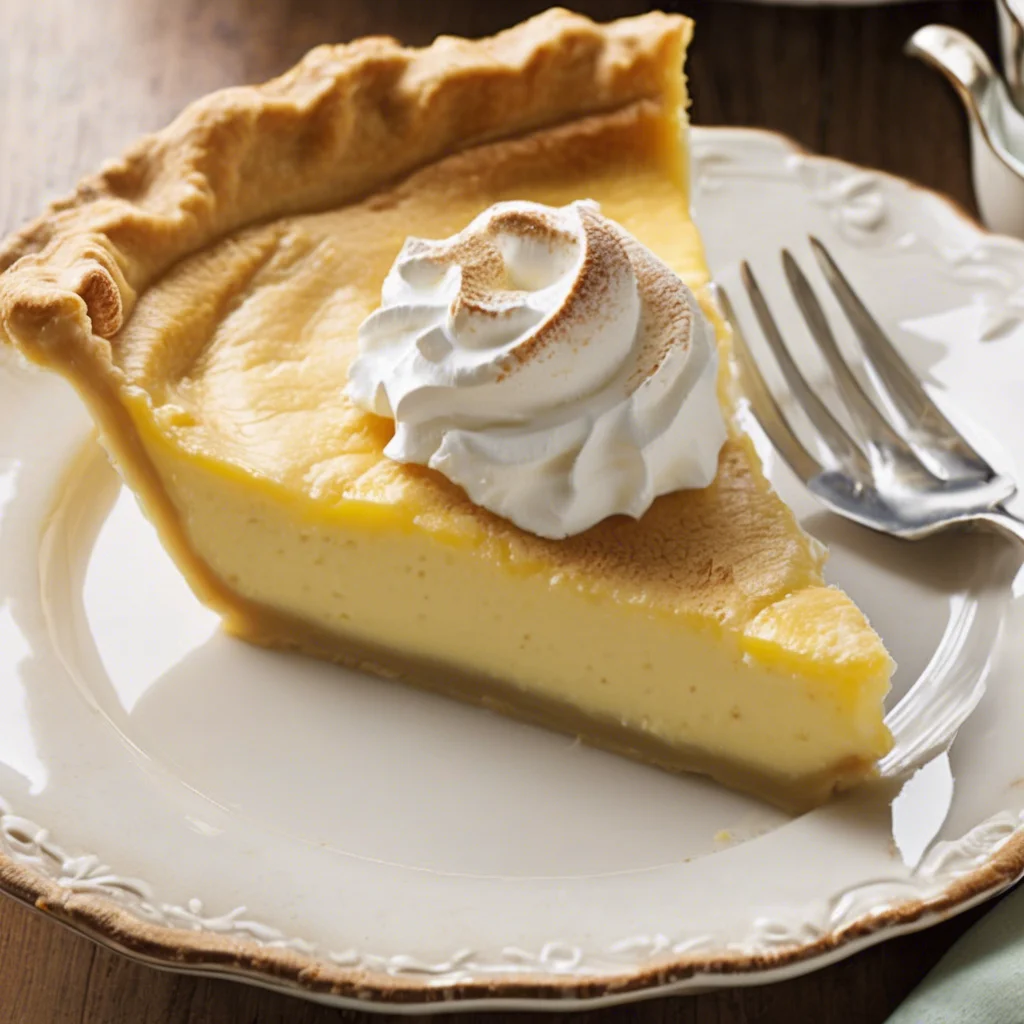 Old-Fashioned Custard Pie recipe