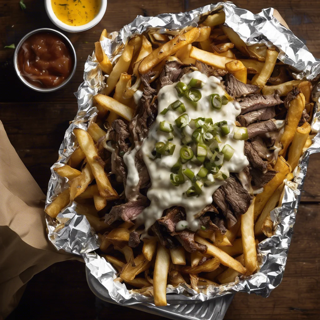Philly Steak Cheese Fries