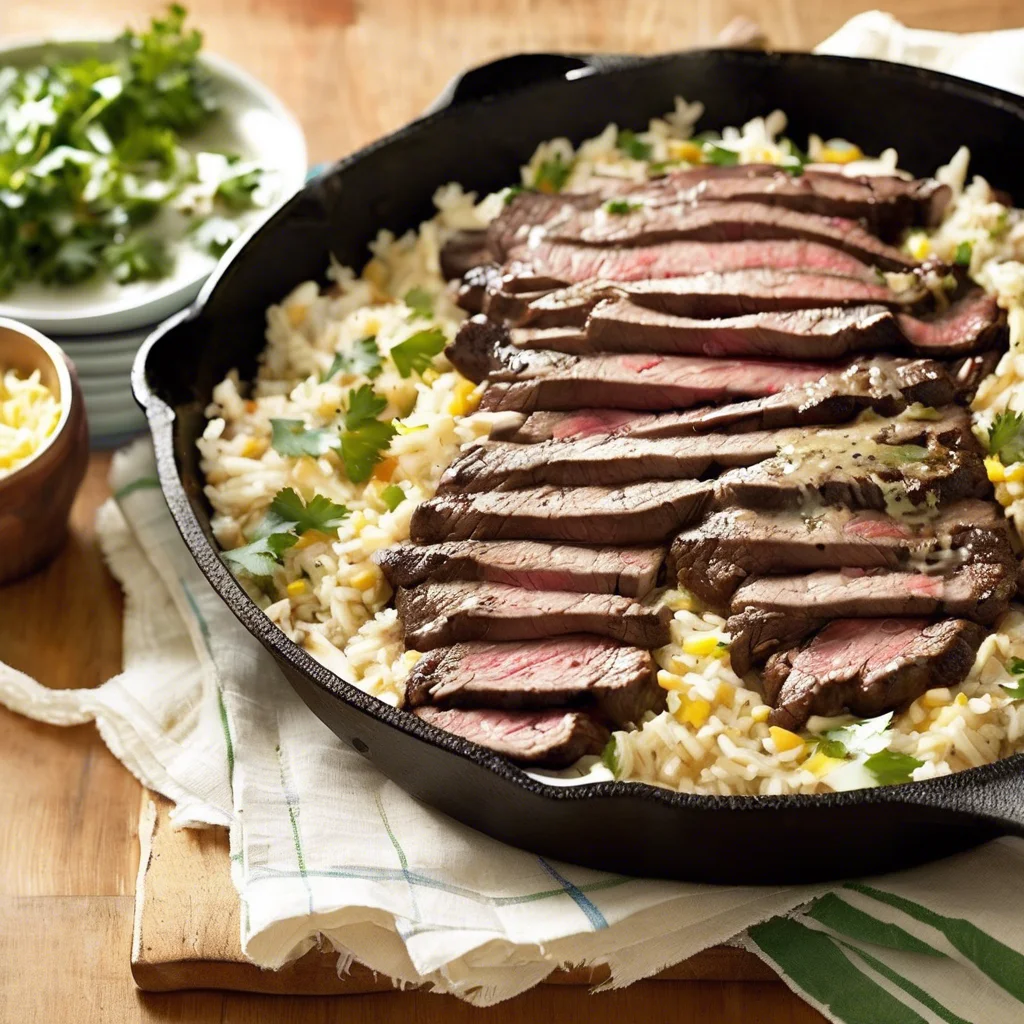 Steak & Queso Rice Recipe