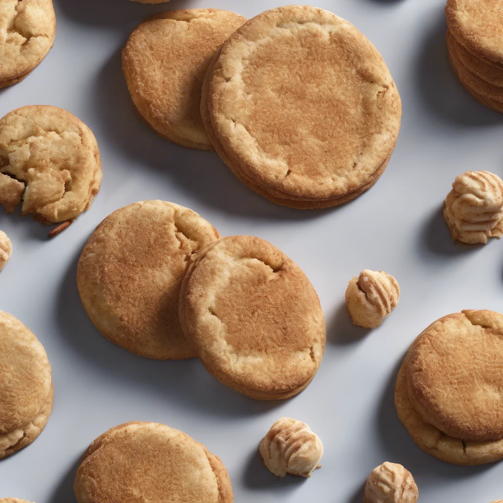 Soft, Chewy, and Utterly Delicious Classic Snickerdoodle Cookies served on an elegant plate with garnishes, showing the finished dish from a 45-degree angle with professional lighting.