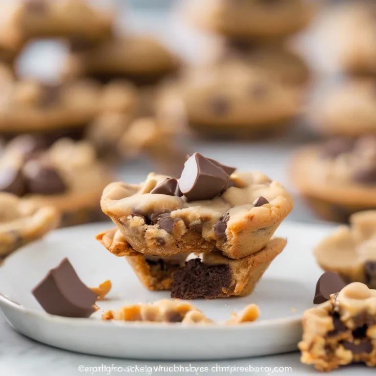 Reese’s Peanut Butter Chocolate Chip Cookie Bites Recipe (Quick & Crowd-Pleasing!)